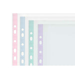 Hüllen Pincello Blau Rot grün Lila Bunt A4 Kunststoff 25 x 0,5 x 31 cm (48 Stück)