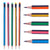 Bleistifte Set Pincello 473 Gelb Blau grün Bunt Orange Streifen (12 Stück)