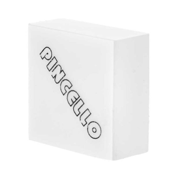 Radiergummi-Set Pincello Weiß 9,5 x 13,5 x 2 cm (12 Stück)