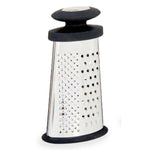Reibe Kinvara Schwarz Silberfarben Silber Edelstahl TPR 9 x 15,5 x 4,2 cm 8,2 x 15,5 x 4,2 cm (12 Stück)