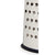 Reibe Kinvara Schwarz Silberfarben Silber Edelstahl TPR 9 x 15,5 x 4,2 cm 8,2 x 15,5 x 4,2 cm (12 Stück)