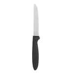 Messerset Kinvara Schwarz Silberfarben Edelstahl Kunststoff 19,5 cm 12,5 x 26,2 x 1 cm (12 Stück)