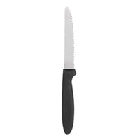 Messerset Kinvara Schwarz Silberfarben Edelstahl Kunststoff 19,5 cm 12,5 x 26,2 x 1 cm (12 Stück)