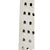 Reibe Kinvara Schwarz Silberfarben Silber Edelstahl ABS TPR 9,5 x 21,5 x 6,7 cm 9,5 x 22,5 x 6,7 cm (12 Stück)