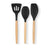 Küchenutensilien Set Kinvara Holz Silikon 20 x 32 x 4 cm 20 x 37 x 3,5 cm (6 Stück)