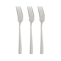 Gabel-Set Kinvara Silberfarben Edelstahl 2,5 x 21,3 x 0,3 cm 6 x 23 x 2,5 cm (12 Stück)