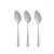 Löffel-Set Kinvara Silberfarben Edelstahl 21 x 4,5 x 2,5 cm 6 x 23 x 2,5 cm 4,3 x 20,8 x 0,3 cm (12 Stück)
