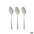 Löffel-Set Kinvara Silberfarben Edelstahl 21 x 4,5 x 2,5 cm 6 x 23 x 2,5 cm 4,3 x 20,8 x 0,3 cm (12 Stück)