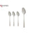 Löffel-Set Kinvara Silberfarben Edelstahl 21 x 4,5 x 2,5 cm 6 x 23 x 2,5 cm 4,3 x 20,8 x 0,3 cm (12 Stück)
