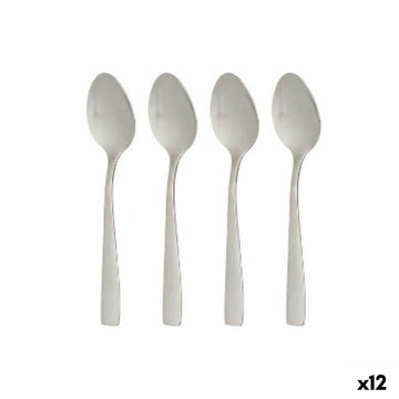 Dessertlöffel Set Kinvara Silberfarben Edelstahl 2,7 x 13,5 x 0,3 cm 6 x 16,5 x 2,5 cm Nachtisch (12 Stück)