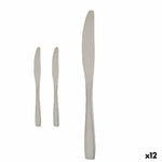 Messerset Kinvara Silberfarben Edelstahl 55,5 x 2 x 0,5 cm 6 x 24,5 x 1 cm 2 x 22,5 x 0,3 cm (12 Stück)
