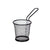 Körbchen für Finger-Food Kinvara Schwarz Metall 15 x 11,5 x 8 cm 16 x 11,5 x 8 cm (12 Stück)