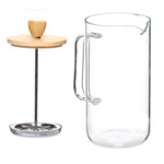Teekanne Vivalto SW8132 600ML SW8132 600ML natürlich Glas Bambus Borosilikatglas 600 ml