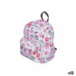Schulrucksack Pincello Bunt 28 x 12 x 22 cm 22 x 28 x 12 cm Regenbogen (12 Stück)