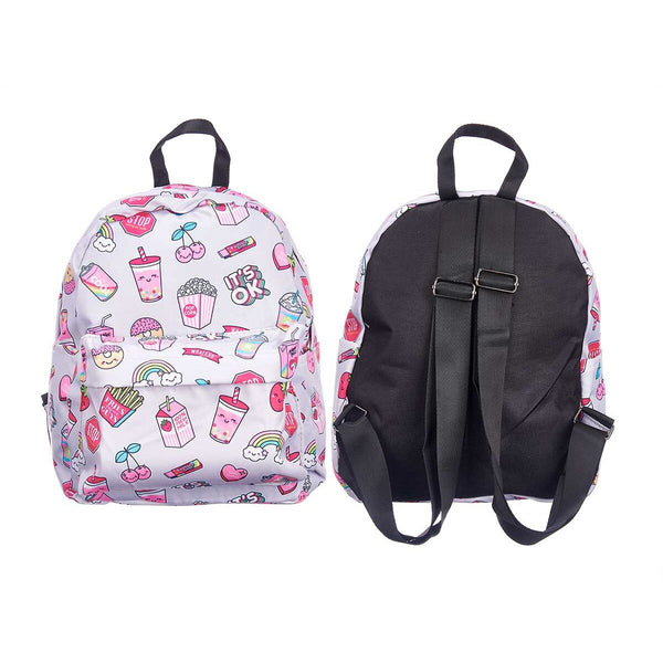 Schulrucksack Pincello Bunt 28 x 12 x 22 cm 22 x 28 x 12 cm Regenbogen (12 Stück)