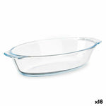 Kochschüssel Vivalto T7-07 T7-07 Durchsichtig Borosilikatglas 700 ml 23,6 x 5,3 x 13 cm Mit Griffen (18 Stück)