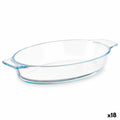 Kochschüssel Vivalto T7-08 T7-08 Durchsichtig Borosilikatglas 800 ml 27 x 4,5 x 15,8 cm Mit Griffen (18 Stück)