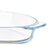 Kochschüssel Vivalto T7-08 T7-08 Durchsichtig Borosilikatglas 800 ml 27 x 4,5 x 15,8 cm Mit Griffen (18 Stück)