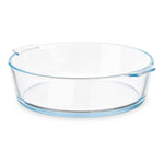 Kochschüssel Vivalto T11-16 T11-16 Durchsichtig Borosilikatglas 1,6 L 23 x 6 x 20 cm 23 x 6 x 21 cm Mit Griffen (12 Stück)