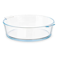 Kochschüssel Vivalto T11-16 T11-16 Durchsichtig Borosilikatglas 1,6 L 23 x 6 x 20 cm 23 x 6 x 21 cm Mit Griffen (12 Stück)