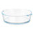 Kochschüssel Vivalto T11-16 T11-16 Durchsichtig Borosilikatglas 1,6 L 23 x 6 x 20 cm 23 x 6 x 21 cm Mit Griffen (12 Stück)