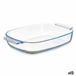 Kochschüssel Vivalto T3-20 T3-20 Durchsichtig Borosilikatglas 2 L 2L 30,2 x 6 x 19,6 cm 34,5 x 6,4 x 22,5 cm Mit Griffen (12 Stü