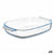 Kochschüssel Vivalto T3-20 T3-20 Durchsichtig Borosilikatglas 2 L 2L 30,2 x 6 x 19,6 cm 34,5 x 6,4 x 22,5 cm Mit Griffen (12 Stü
