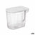 Lebensmittelbehälter Kinvara Grau Durchsichtig 2,5 L 20,5 x 17 x 13 cm (24 Stück)