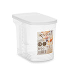 Lebensmittelbehälter Kinvara Grau Durchsichtig 2,5 L 20,5 x 17 x 13 cm (24 Stück)