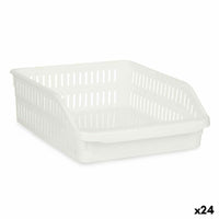 Kühlschrank Organizer Kinvara Weiß 26 x 9,3 x 30,5 cm