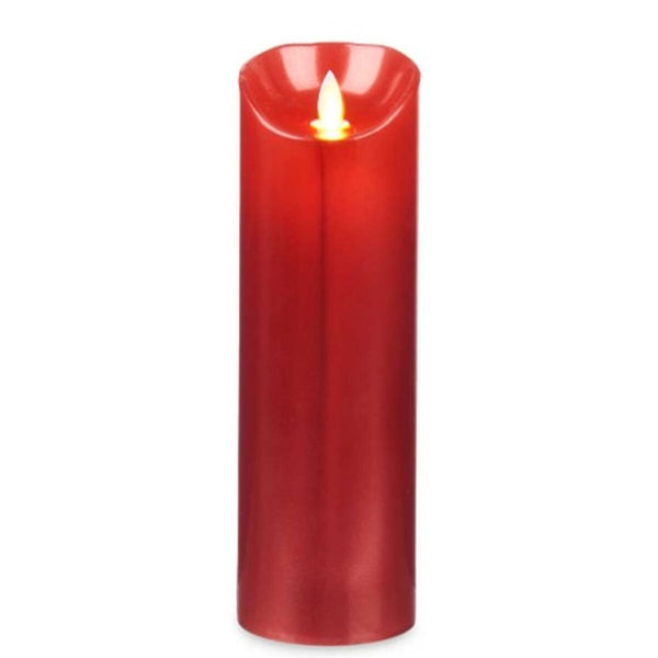 LED Kerze Acorde L-Y8025-YBH-R L-Y8025-YBH-R Rot 8 x 25 x 8 cm 8 x 8 x 25 cm (12 Stück)