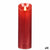 LED Kerze Acorde L-Y8025-YBH-R L-Y8025-YBH-R Rot 8 x 25 x 8 cm 8 x 8 x 25 cm (12 Stück)