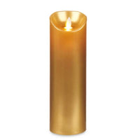 LED Kerze Acorde L-Y8025-YBH-O Gold 8 x 8 x 25 cm (12 Stück)