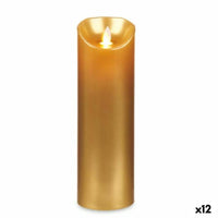 LED Kerze Acorde L-Y8025-YBH-O Gold 8 x 8 x 25 cm (12 Stück)