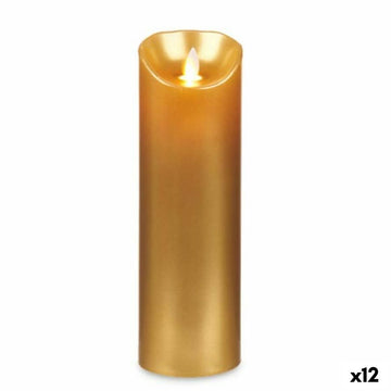 LED Kerze Acorde L-Y8025-YBH-O Gold 8 x 8 x 25 cm (12 Stück)
