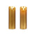 LED Kerze Acorde L-Y8025-YBH-O Gold 8 x 8 x 25 cm (12 Stück)