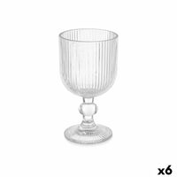 Weinglas Vivalto OCT-DK80005S OCT-DK80005S Durchsichtig Glas 260 ml Streifen (6 Stück)