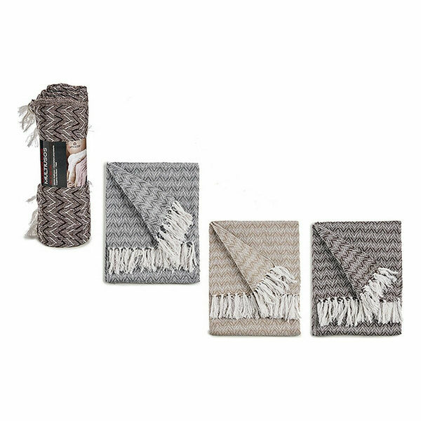 Sofabezug Gift Decor Braun Grau natürlich 11 x 33 x 11 cm 160 x 130 cm 130 x 0,02 x 160 cm Stachel (12 Stück)