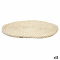 Untersetzer Kinvara natürlich Esparto 39 x 2 x 39 cm 40 x 40 x 2 cm (12 Stück)