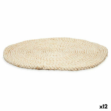 Untersetzer Kinvara natürlich Esparto 39 x 2 x 39 cm 40 x 40 x 2 cm (12 Stück)