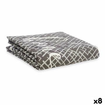 Bügelbrettbezug Kipit Home sweet home Anthrazit 140 x 50 cm (8 Stück)