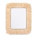 Wandspiegel RI-6065 Braun 77 x 67 x 3 cm rechteckig