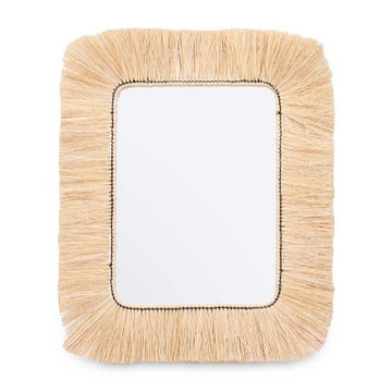 Wandspiegel RI-6065 Braun 77 x 67 x 3 cm rechteckig