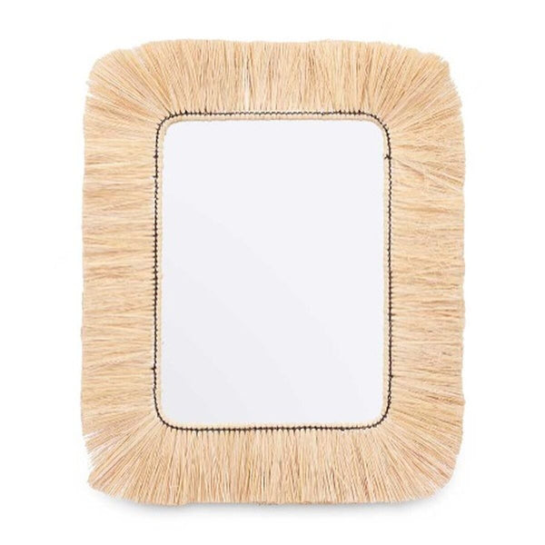Wandspiegel RI-6065 Braun 77 x 67 x 3 cm rechteckig