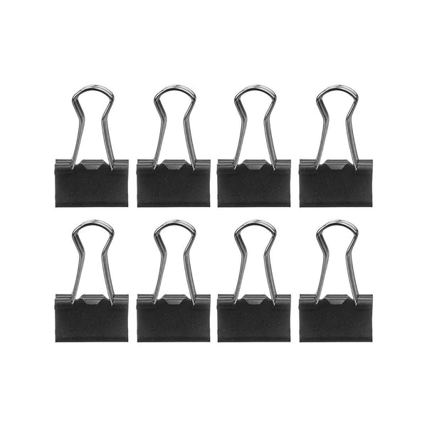 Klammern Pincello Schwarz Metall Clip klein (24 Stück)