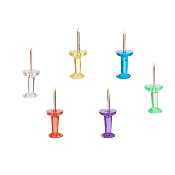 Pinwandnadeln Pincello Bunt Metall Kunststoff (24 Stück)