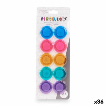 Magnete Pincello Mittel Bunt (36 Stück)