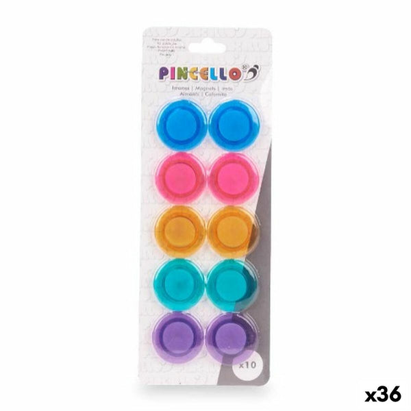 Magnete Pincello Mittel Bunt (36 Stück)