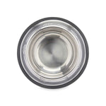 Futternapf für Hunde Mascow 310 Grau Silberfarben Gummi Metall 22 x 6 x 22 cm (12 Stück)