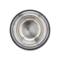 Futternapf für Hunde Mascow 310 Grau Silberfarben Gummi Metall 22 x 6 x 22 cm (12 Stück)